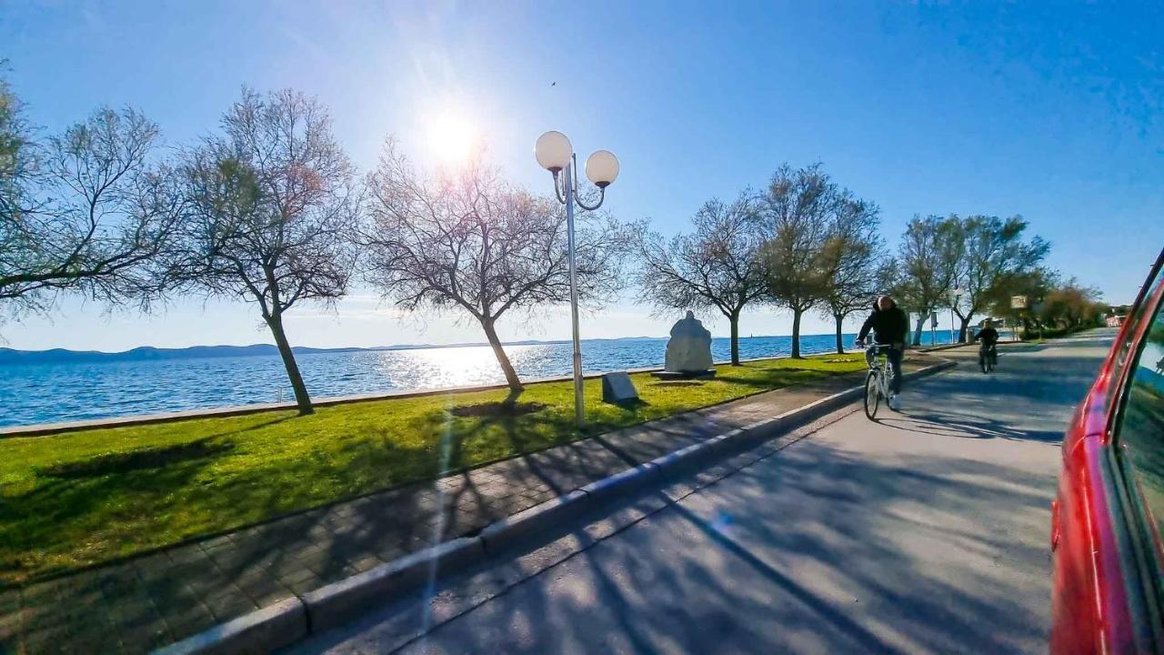 The Florens Residence Near The Beach With The Pool, Bbq And Kids Playground, Zadar Diklo Bagian luar foto